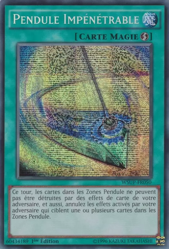 Les Superstars Mondiales WSUP - Pendule Impénétrable
