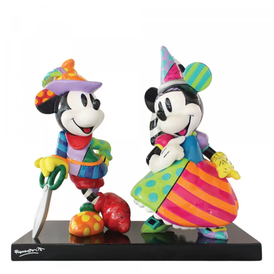 Britto Romero Pluto with Mickey Mouse Canister Cookie Jar 