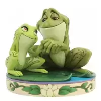 Amorous Amphibians (Tiana and Naveen as Frogs)