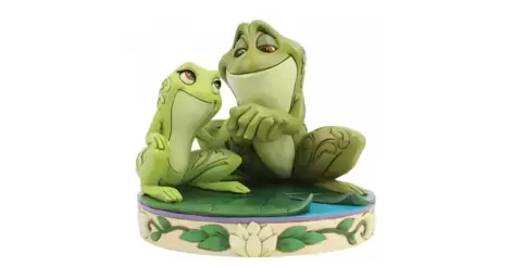 Jim Shore Disney Traditions TIANA and Naveen as FROGS NEW 6005960