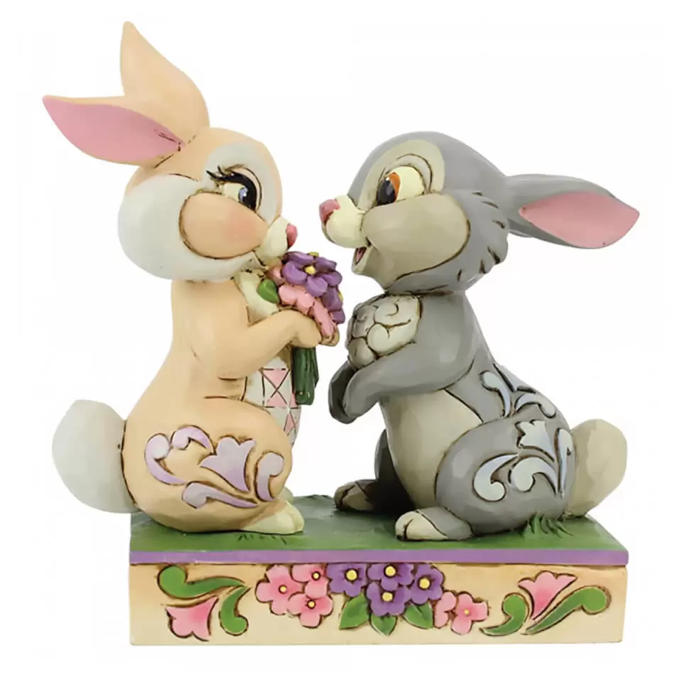 Disney Traditions by Jim Shore - Bunny Bouquet (Thumper and Blossom)