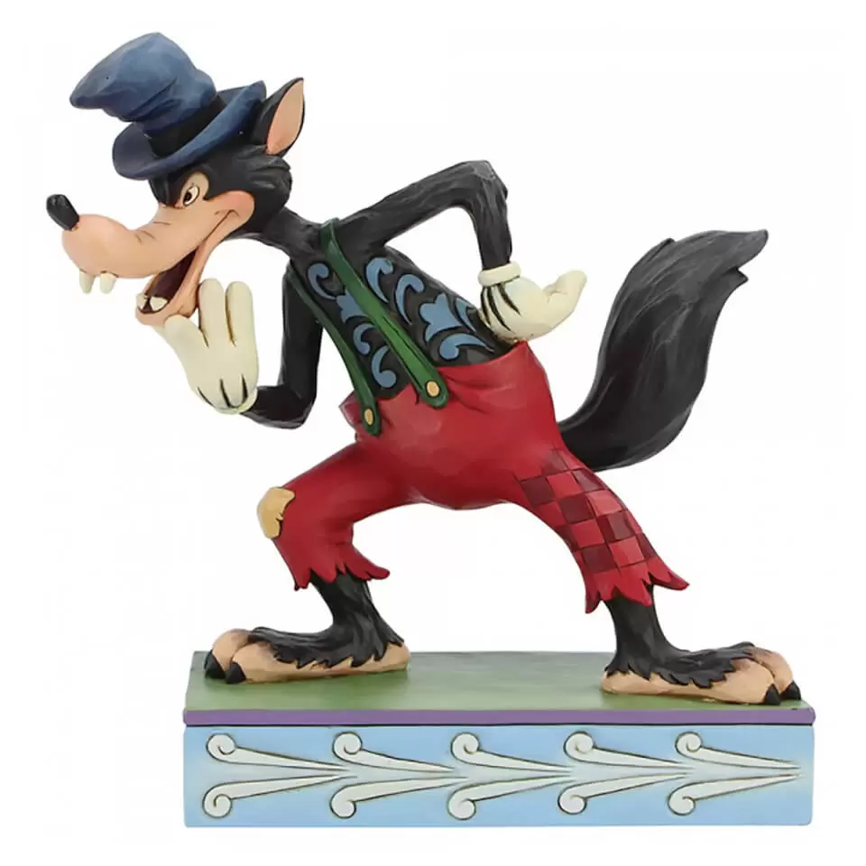 Disney Traditions by Jim Shore - I\'ll Huff and I\'ll Puff! - The Big Bad Wolf