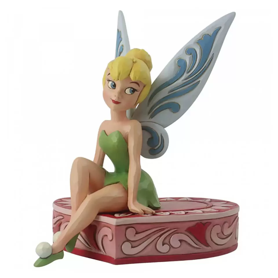 Festive Fairy" "Tinker Bell Figur Jim Shore 4025487 xmas DISNEY TRADITIONS 