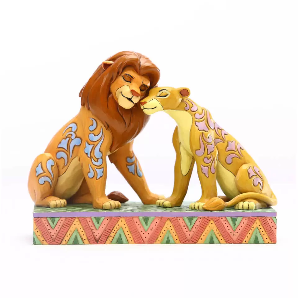 Disney Traditions by Jim Shore - Savannah Sweethearts (Simba and Nala snuggling)