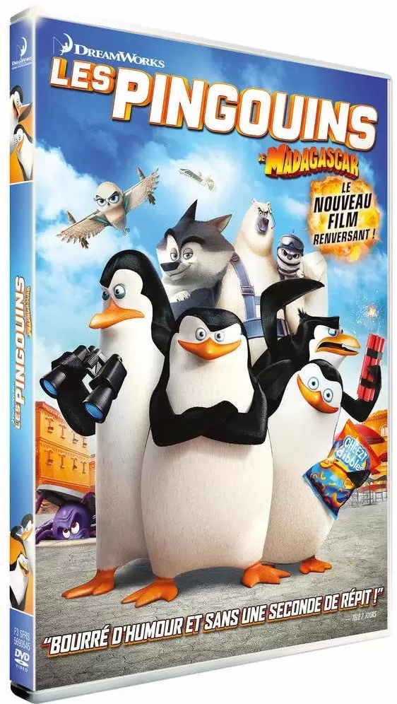 Film d\'Animation - Les pingouins de madagascar