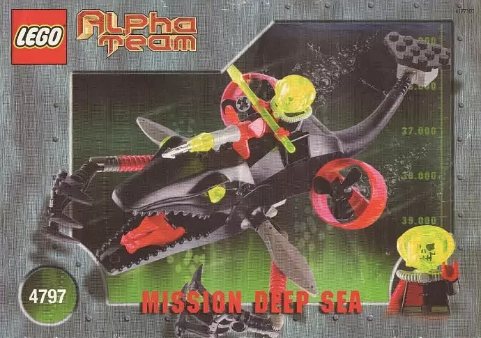LEGO Alpha team - Ogel Mutant Killer Whale