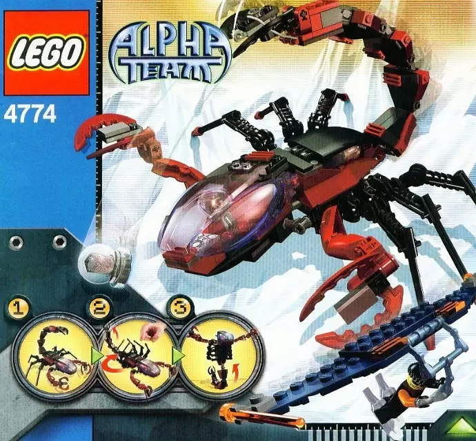 LEGO Alpha team - Scorpion Orb Launcher