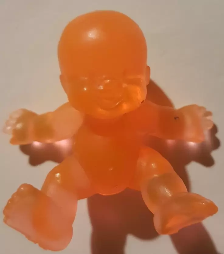Les Babies Série 1 - Sidonie l\'ahurie orange fluo