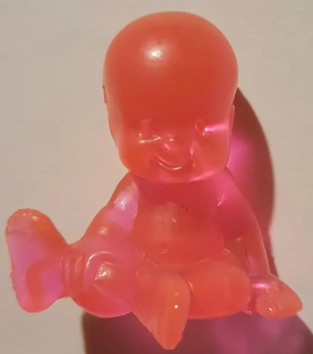 Les Babies Série 1 - Solange petit ange rose fluo