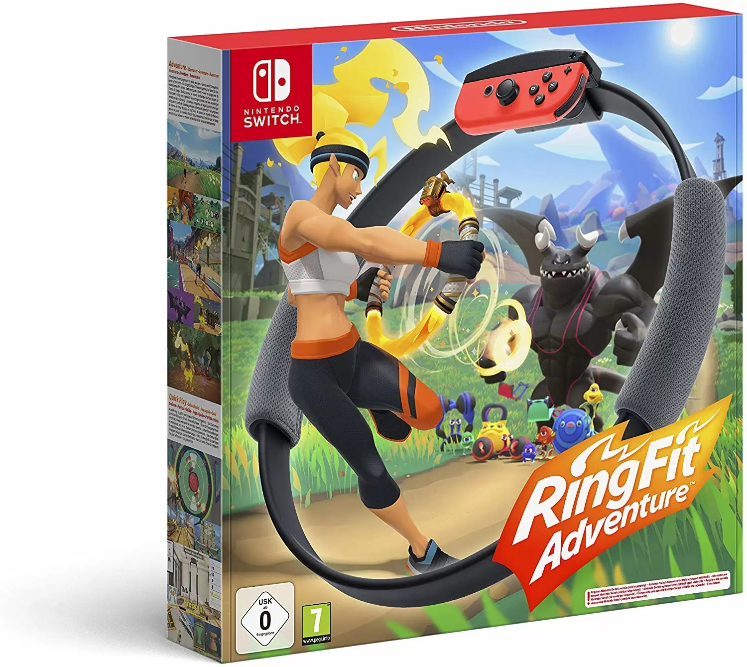 Jeux Nintendo Switch - Ring Fit Adventure