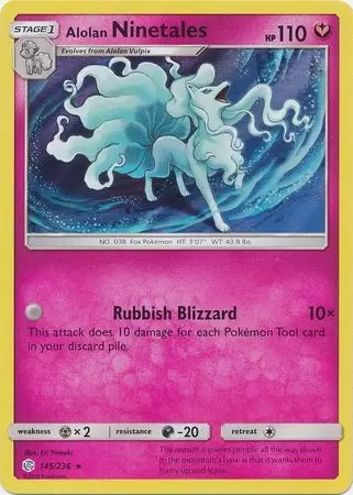 Cosmic Eclipse - Alolan Ninetales Holo