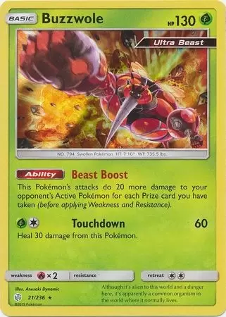 Cosmic Eclipse - Buzzwole Holo