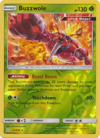 Cosmic Eclipse - Buzzwole Reverse