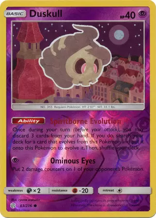 Cosmic Eclipse - Duskull Reverse