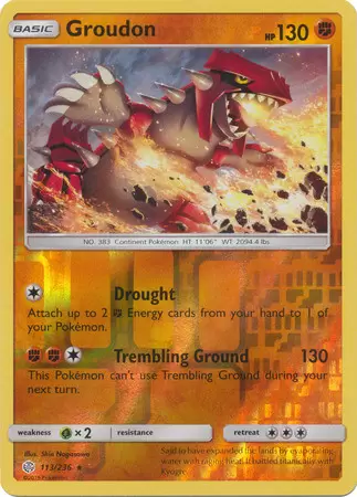 Cosmic Eclipse - Groudon Reverse