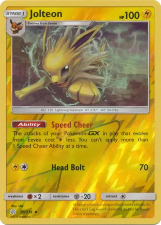 Cosmic Eclipse - Jolteon Reverse