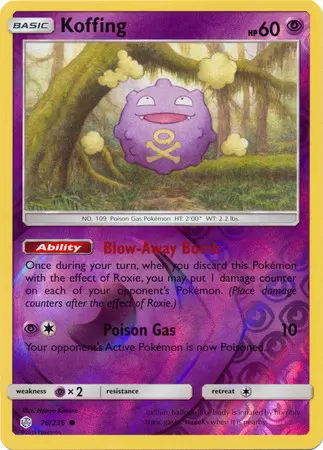 Cosmic Eclipse - Koffing Reverse