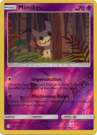 Cosmic Eclipse - Mimikyu Reverse