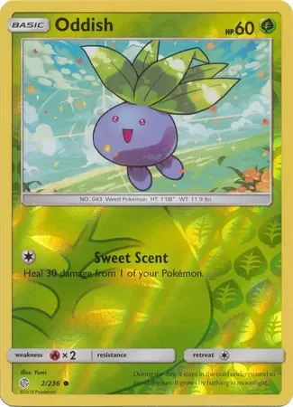 Cosmic Eclipse - Oddish Reverse