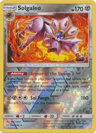 Cosmic Eclipse - Solgaleo Reverse