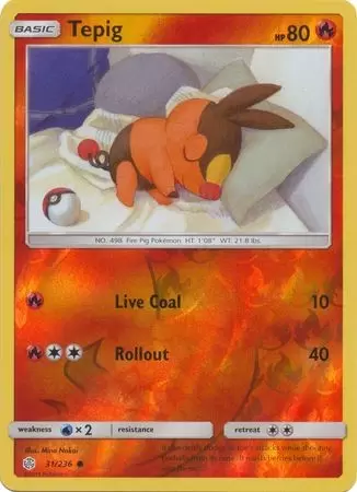 Cosmic Eclipse - Tepig Reverse