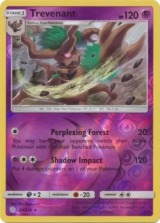 Cosmic Eclipse - Trevenant Reverse