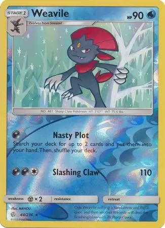 Cosmic Eclipse - Weavile Reverse