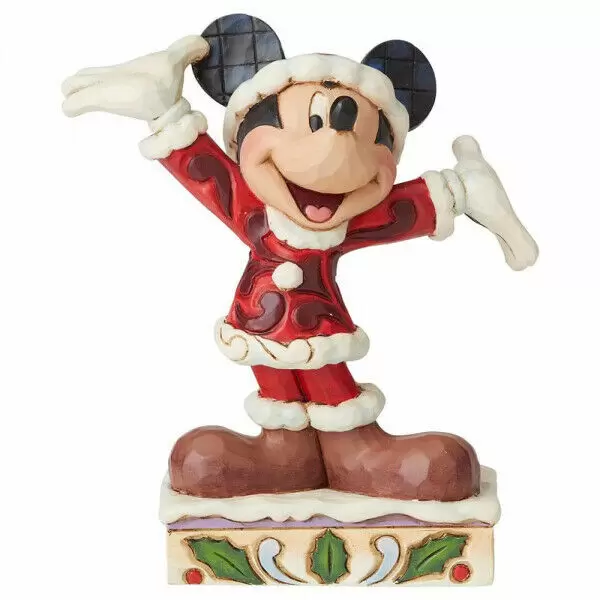 Disney Traditions by Jim Shore - Mickey Christmas Personality
