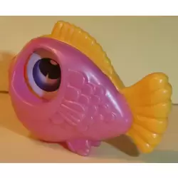 Pink magnifying fish
