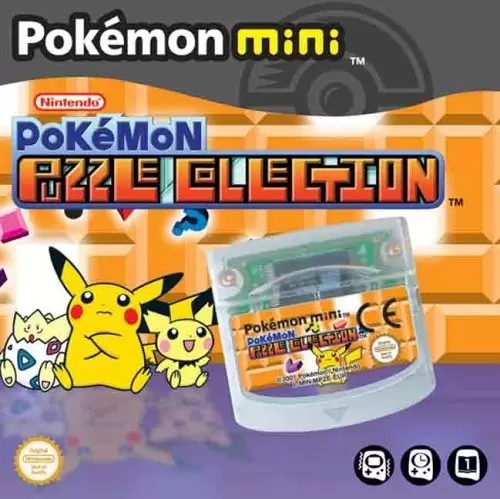 Pokemon mini - Pokemon puzzle collection