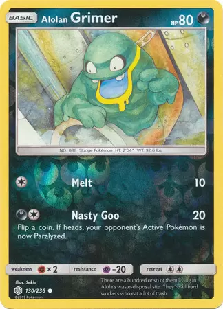 Cosmic Eclipse - Alolan Grimer Reverse