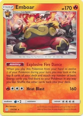 Cosmic Eclipse - Emboar