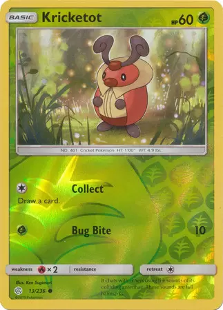 Cosmic Eclipse - Kricketot Reverse