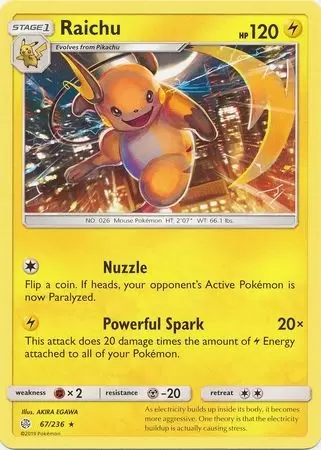 Cosmic Eclipse - Raichu