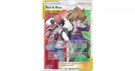 Red e Blue / Red & Blue (234/236), Busca de Cards