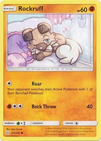 Cosmic Eclipse - Rockruff