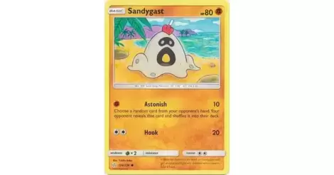 POKEMON SANDYGAST 126/236 COMUNE REVERSE HOLO ECLISSI COSMICA THE REAL_DEAL SHOP 