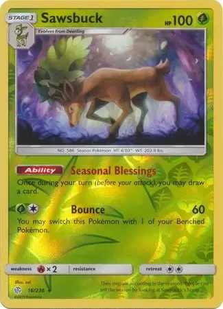 Cosmic Eclipse - Sawsbuck Reverse