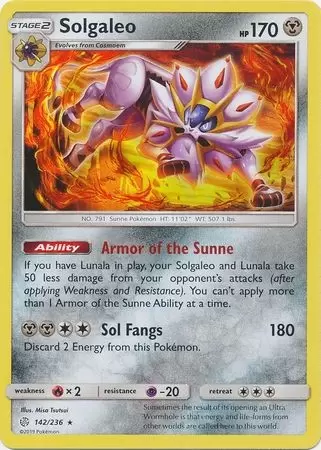 Cosmic Eclipse - Solgaleo Holo