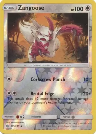 Cosmic Eclipse - Zangoose Reverse