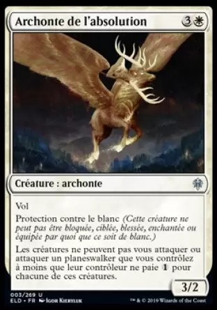 Le trône d\'Eldraine - Archonte de l\'absolution