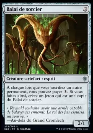 Le trône d\'Eldraine - Balai de sorcier