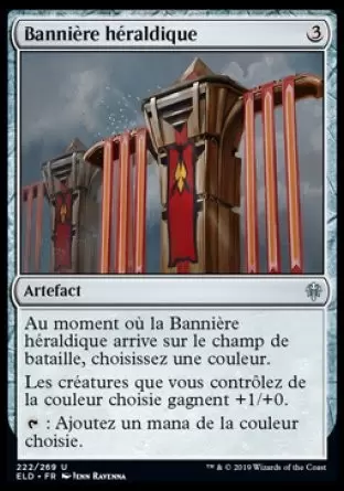 Le trône d\'Eldraine - Bannière héraldique