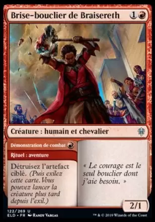 Le trône d\'Eldraine - Brise-bouclier de Braisereth