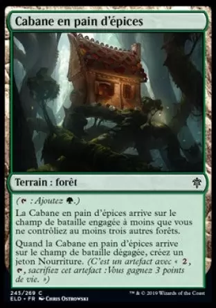 Le trône d\'Eldraine - Cabane en pain d\'épices