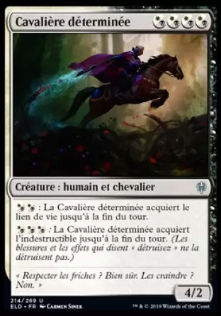 Le trône d\'Eldraine - Cavalière déterminée