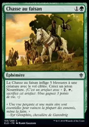 Le trône d\'Eldraine - Chasse au faisan