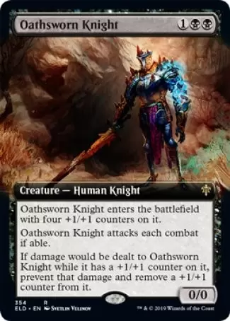 Le trône d\'Eldraine - Chevalier assermenté