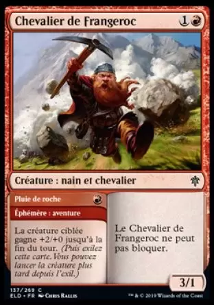 Le trône d\'Eldraine - Chevalier de Frangeroc