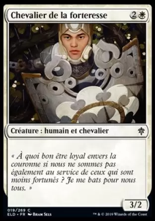 Le trône d\'Eldraine - Chevalier de la forteresse